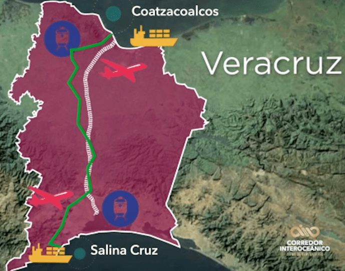 Europeos tienen interés en Corredor del Istmo de Tehuantepec