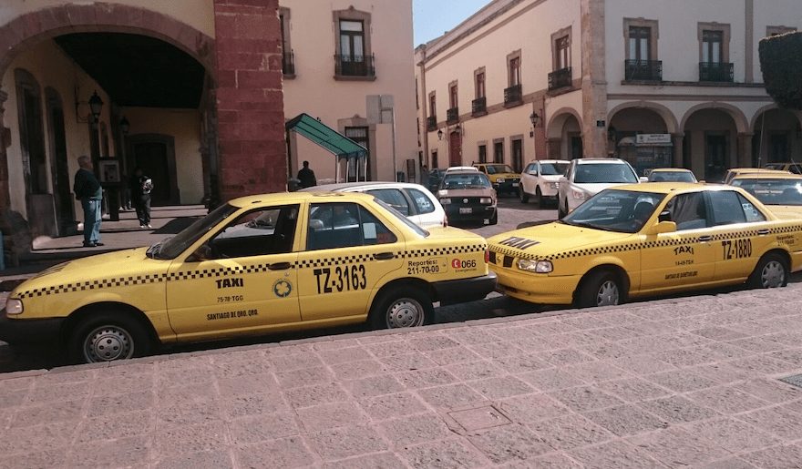 Taxis en Querétaro contarán con plataforma digital