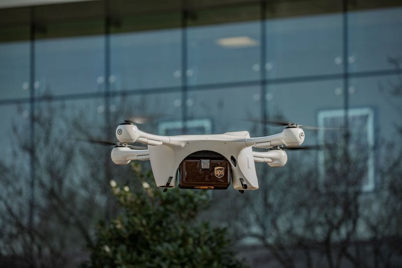 Surge UPS Flight Forward para entregas con drones comerciales