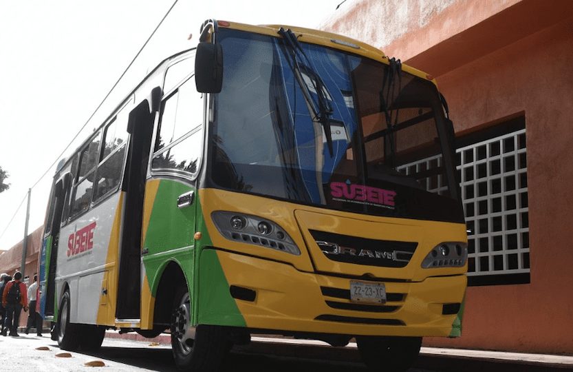 Transporte público en Morelos será sustentable