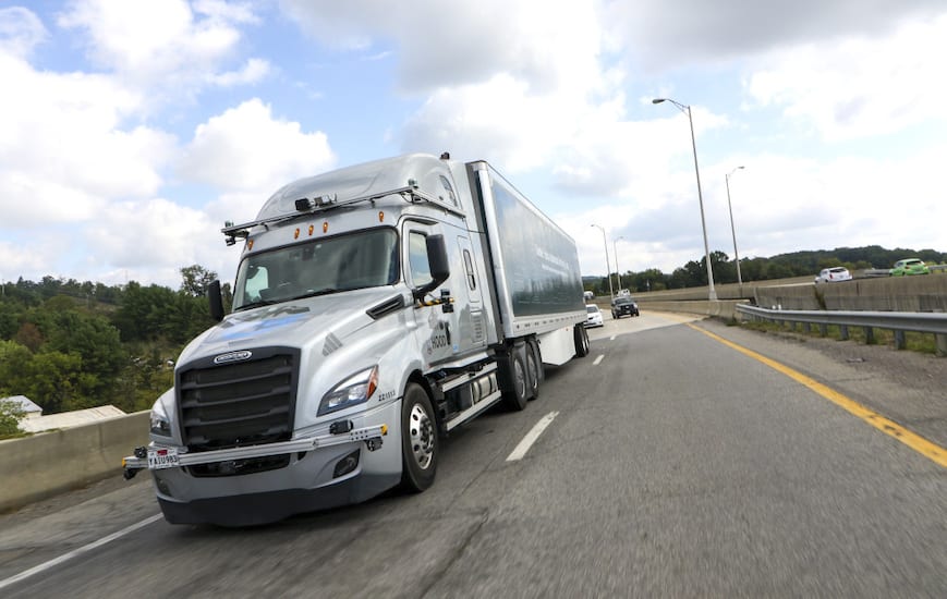 Prueba Daimler Trucks camiones automatizados en vías públicas