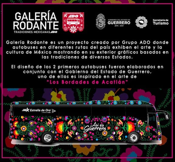Inauguran “Galería Rodante ADO” en Guerrero-Magazzine del Transporte