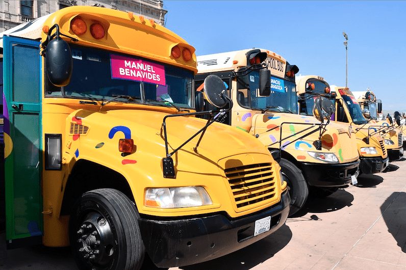 Ronda Escolar de Chihuahua recibe  26 autobuses