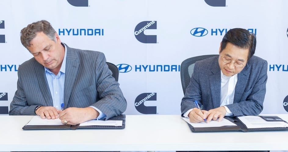 Colaboran Hyundai y Cummins en tecnologías limpias