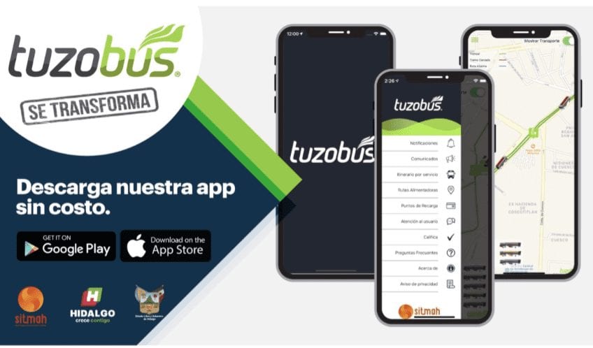 Actualizan aplicación móvil del Tuzobús