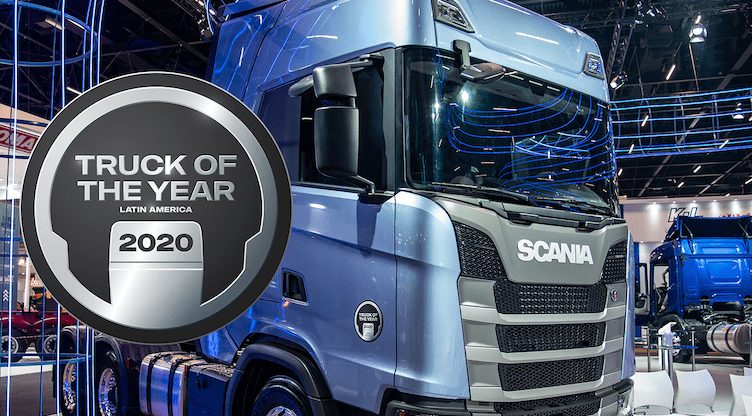 Scania obtiene el Camión del año América Latina 2020