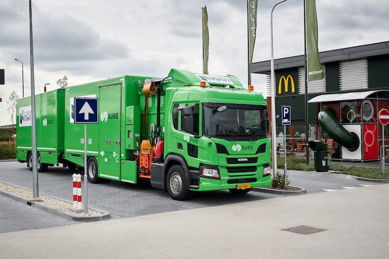 Camiones híbridos de Scania mejoran la cadena logística
