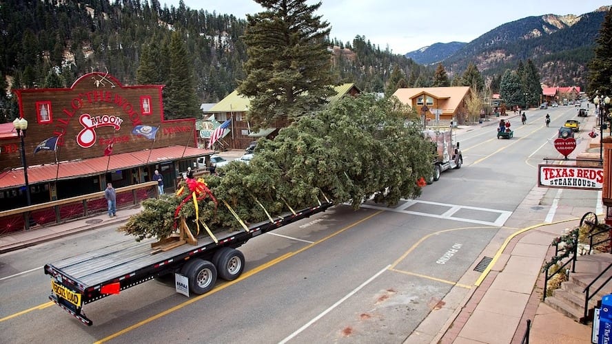 Un #T680 de Kenworth transportará el árbol de Navidad al Capitolio