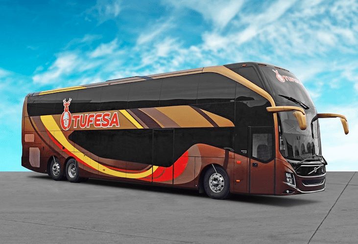 TUFESA suma dos autobuses Volvo 9800 DD a su flota