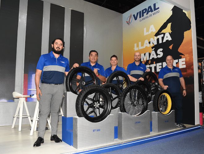 Llantas de moto Vipal, alta resistencia en México