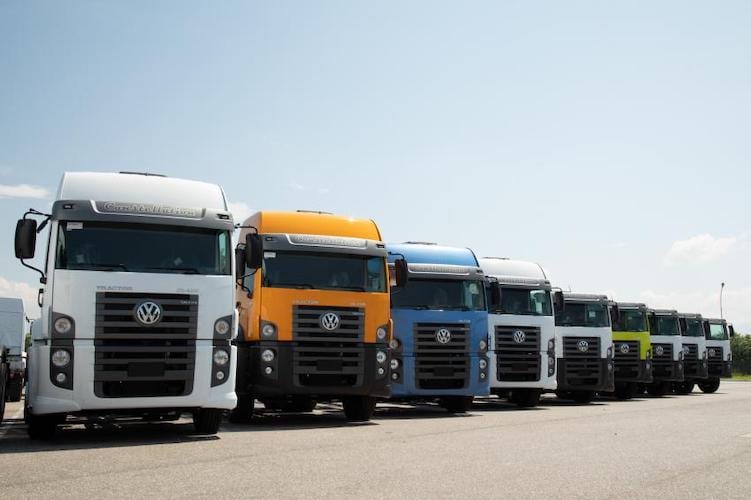 Más de mil 500 camiones VW entregados en 2019