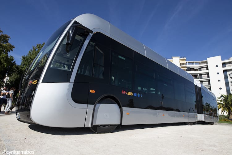 En Francia, primer sistema BRT 100% a hidrógeno