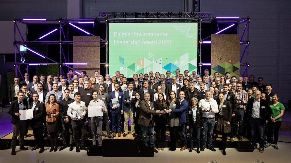 Celebra Daimler 20 años del Premio al Liderazgo Ambiental