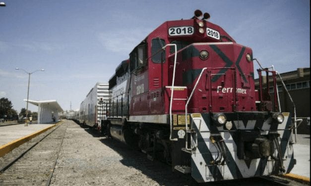Aumenta movimiento de carga por ferrocarril en  2019
