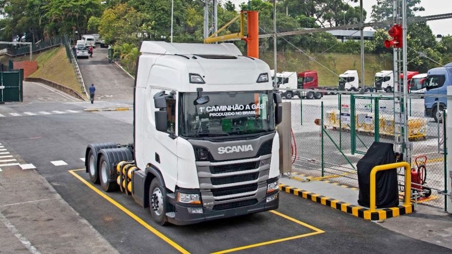 Producirá Scania camiones a gas en Brasil