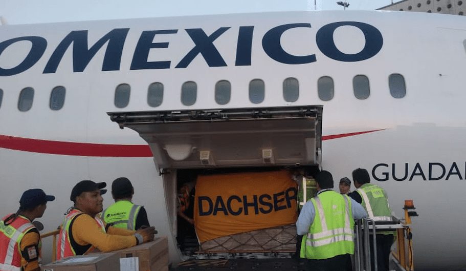 Dachser México transporta mascarillas quirúrgicas a Alemania