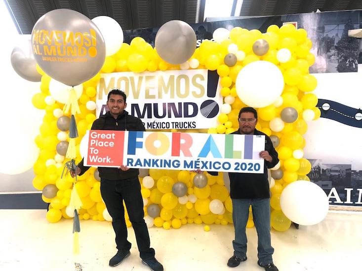 Daimler: entre los 10 mejores lugares para trabajar en México