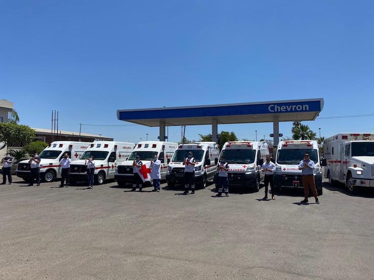 Dona Chevron combustibles a la Cruz Roja