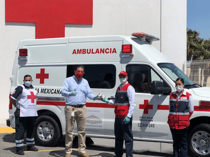 Apoya OXXO Gas a la Cruz Roja Mexicana 