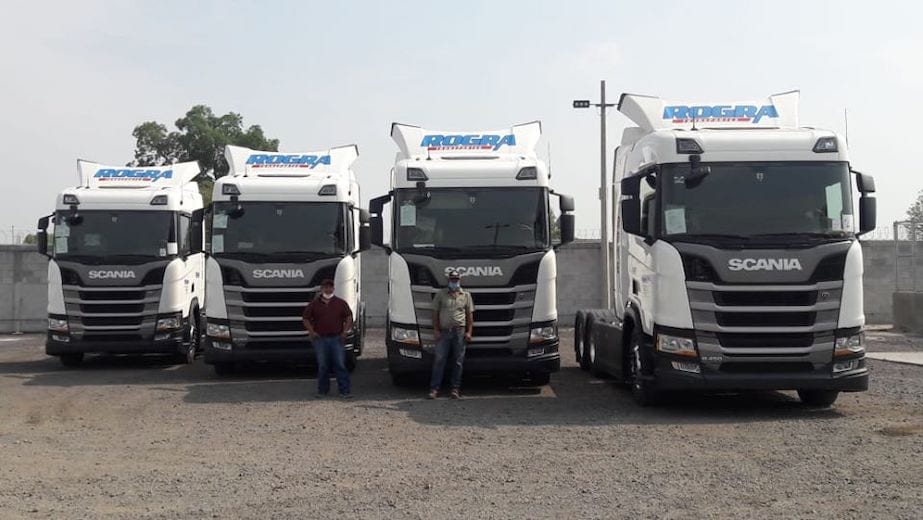 Transportes Rogra adquiere 10 camiones Scania R450