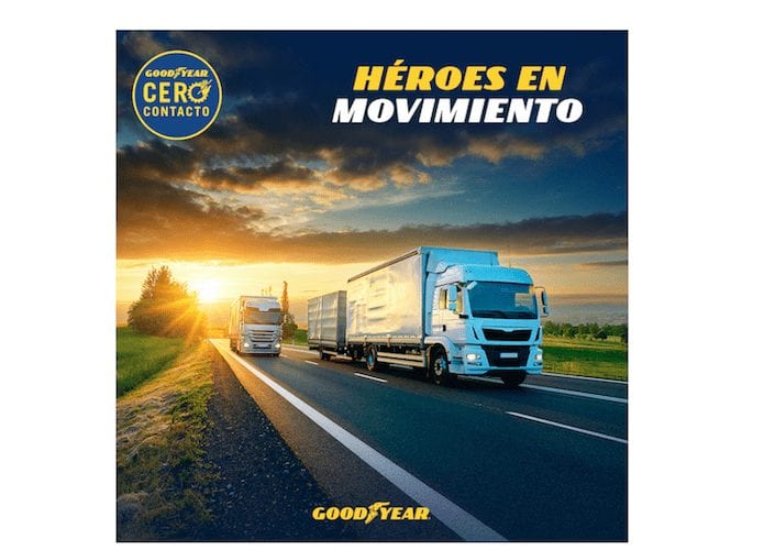 Lanza Goodyear campaña Héroes en Movimiento