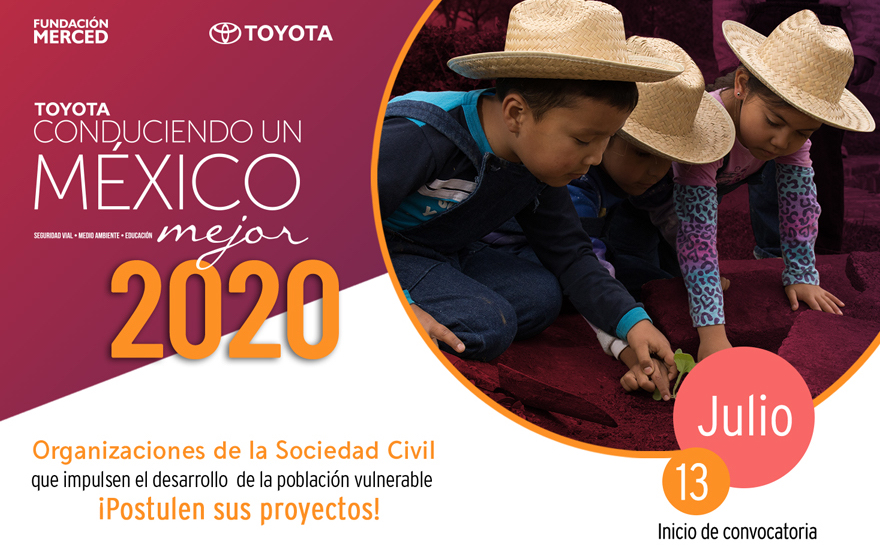 Convoca Toyota al programa “Conduciendo un México Mejor”