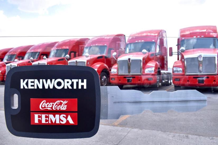 Integra Coca-Cola Femsa unidades T880 de Kenworth a su flota