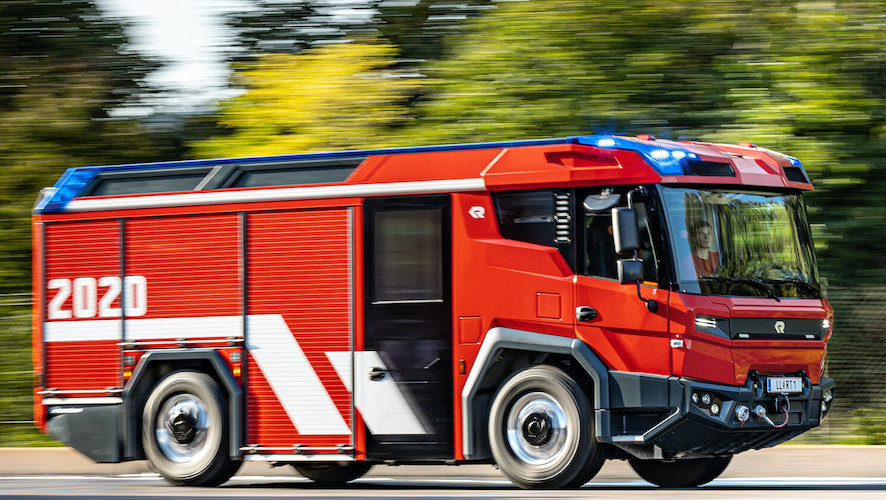 Inicia Volvo Penta revolución en camiones de bomberos 