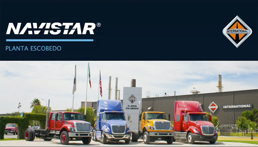 Más de 733 mil camiones Navistar producidos en planta Escobedo