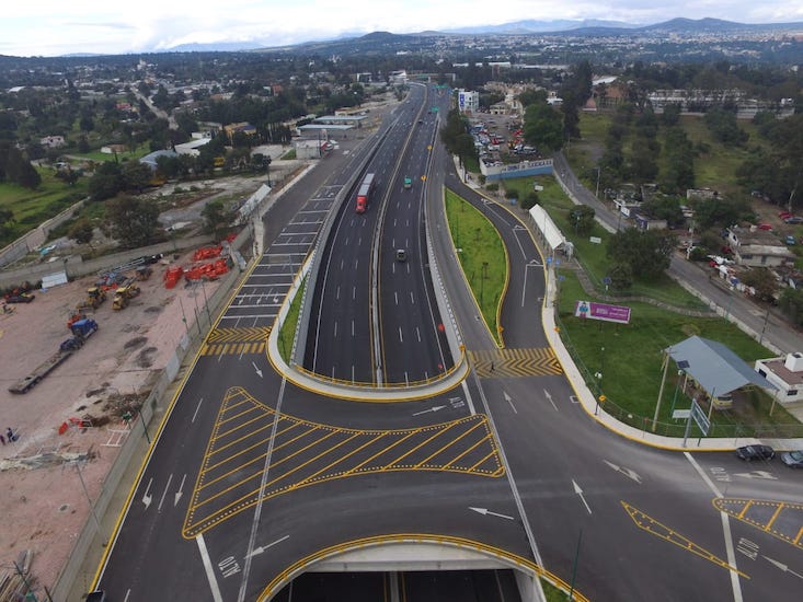 Inauguran Paso Inferior Vehicular en Tlaxcala