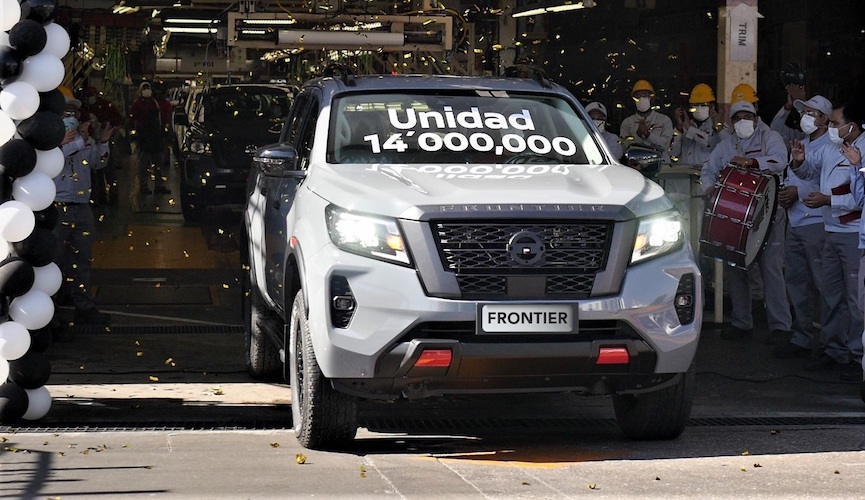 Unidad número 14 millones produce Nissan México 