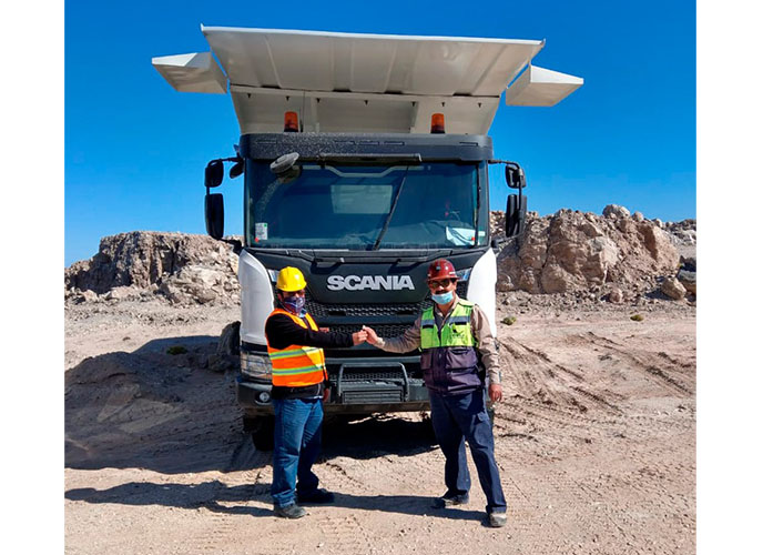 2 unidades Heavy Tipper Scania para COMSA