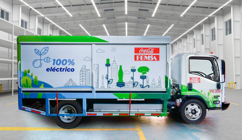 Coca-Cola FEMSA incorporó vehículos eléctricos a su flota