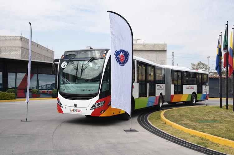 Mexibús L2 operará bus Scania a gas