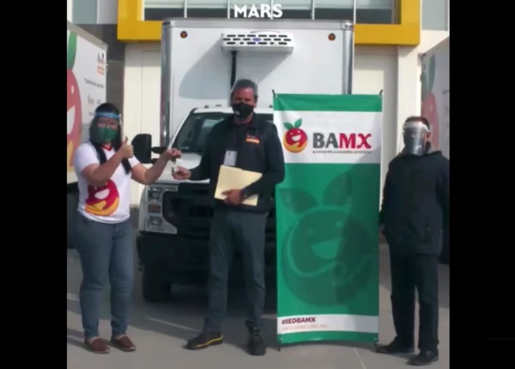 BAMX adquiere 4 vehículos con donativo de Mars