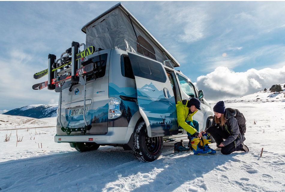 Presenta Nissan la Van Winter Camper Concept