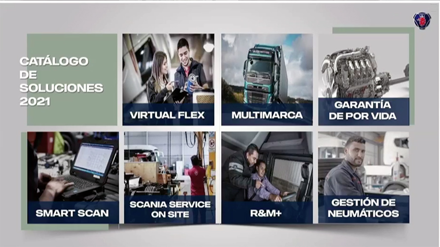 Nuevo catálogo de servicios de Scania