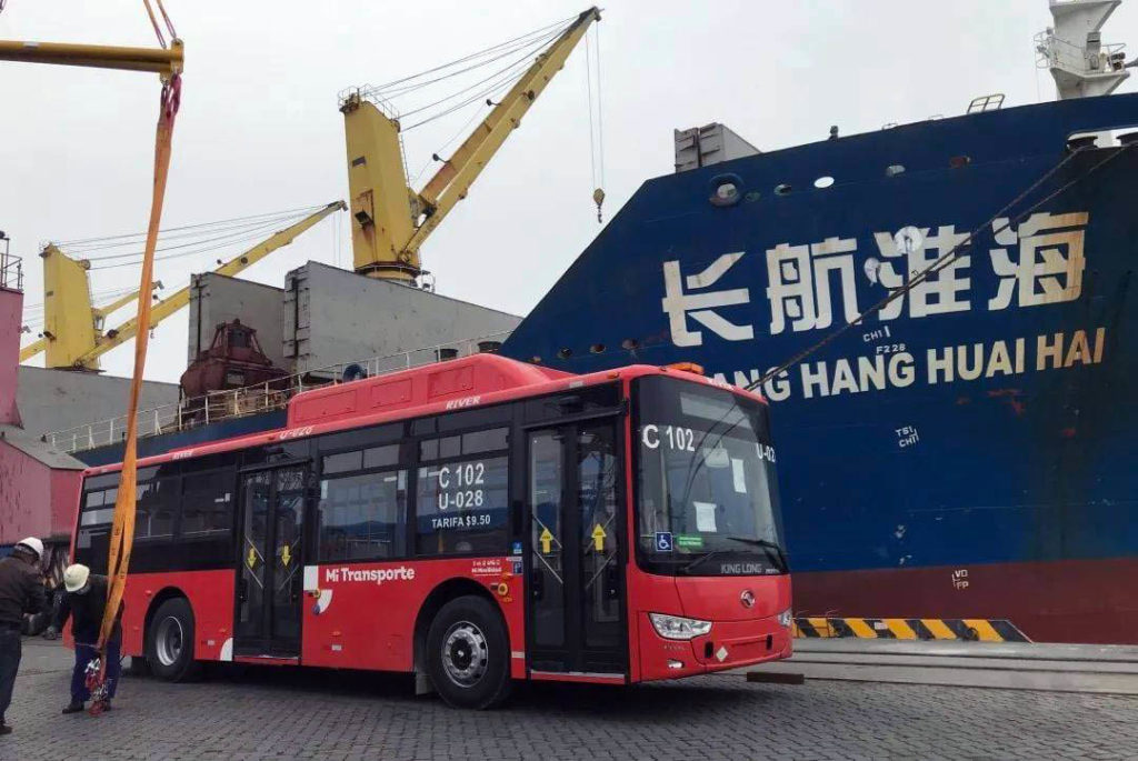 King Long trae 166 autobuses para MiTransporte