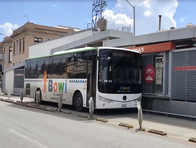 Transporte Ecológico Bowí mejora con unidades GNC