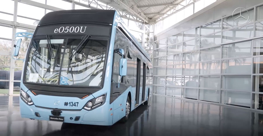 Mercedes-Benz Ônibus presente en LAT.BUS 2021-2