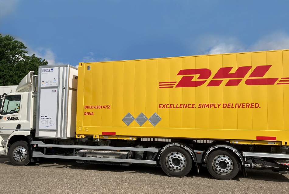 DHL Express está probando su primer camión de hidrógeno