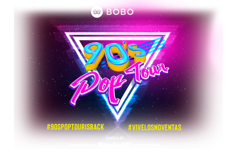 Se une Mobil a la gira de conciertos 90’s Pop Tour