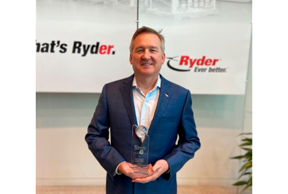Premio a la excelencia SmartWay para Ryder 