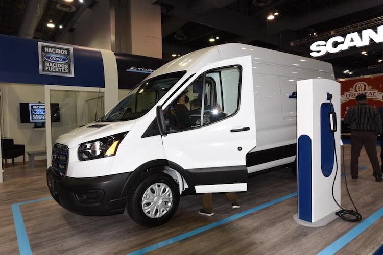 Van e-Transit de Ford en The Logistic World