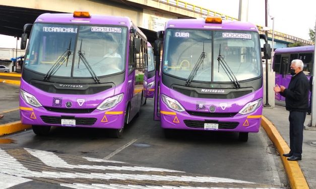 65 autobuses dan vida al Corredor Legaria
