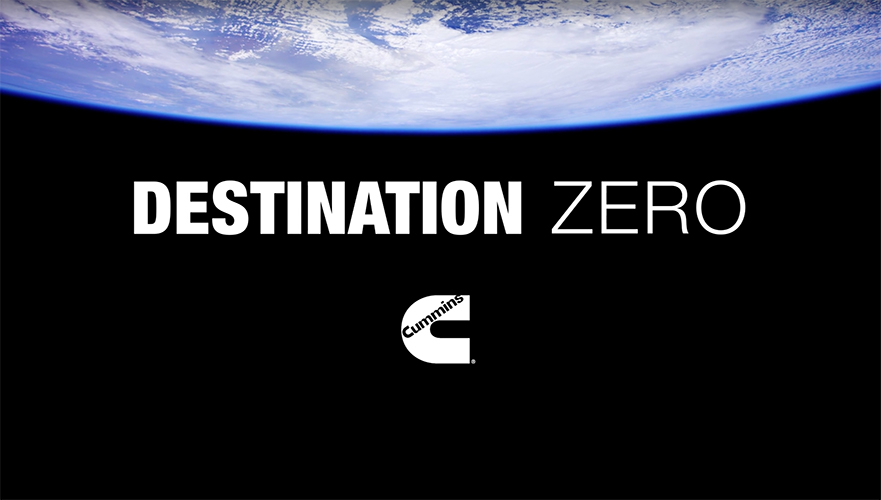 Destination Zero estrategia climática de Cummins