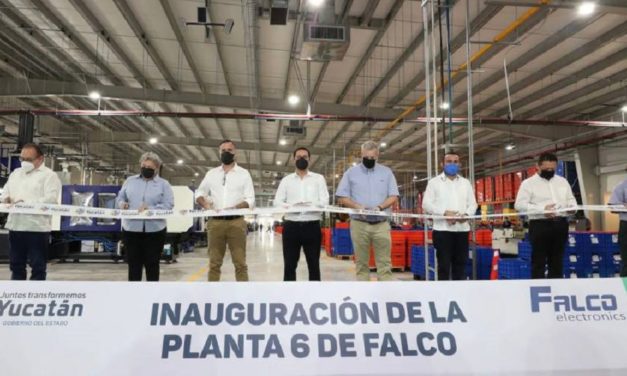 Inauguran planta de Falco Electronics en Yucatán