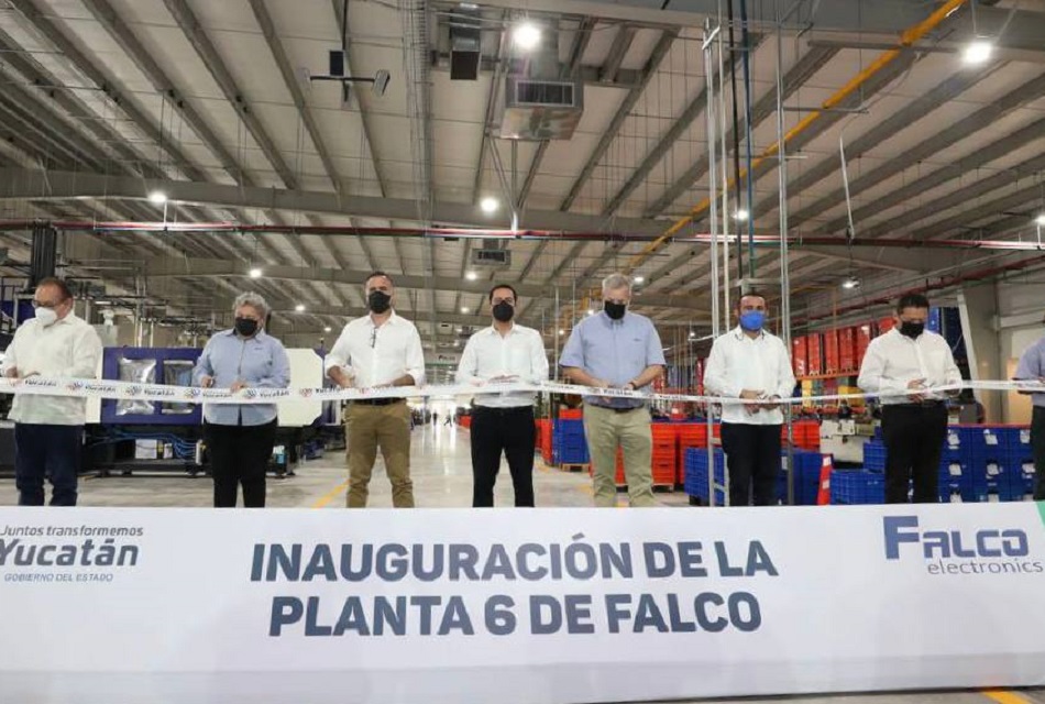 Inauguran-planta-de-Falco-Electronics-en-Yucatan