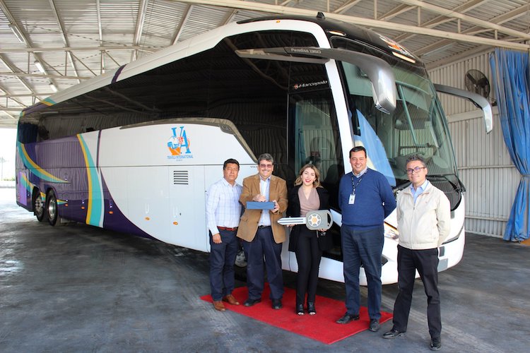 Marcopolo México entrega su primer bus G8