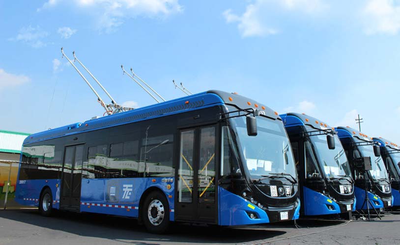 México registra flota de 409 autobuses eléctricos